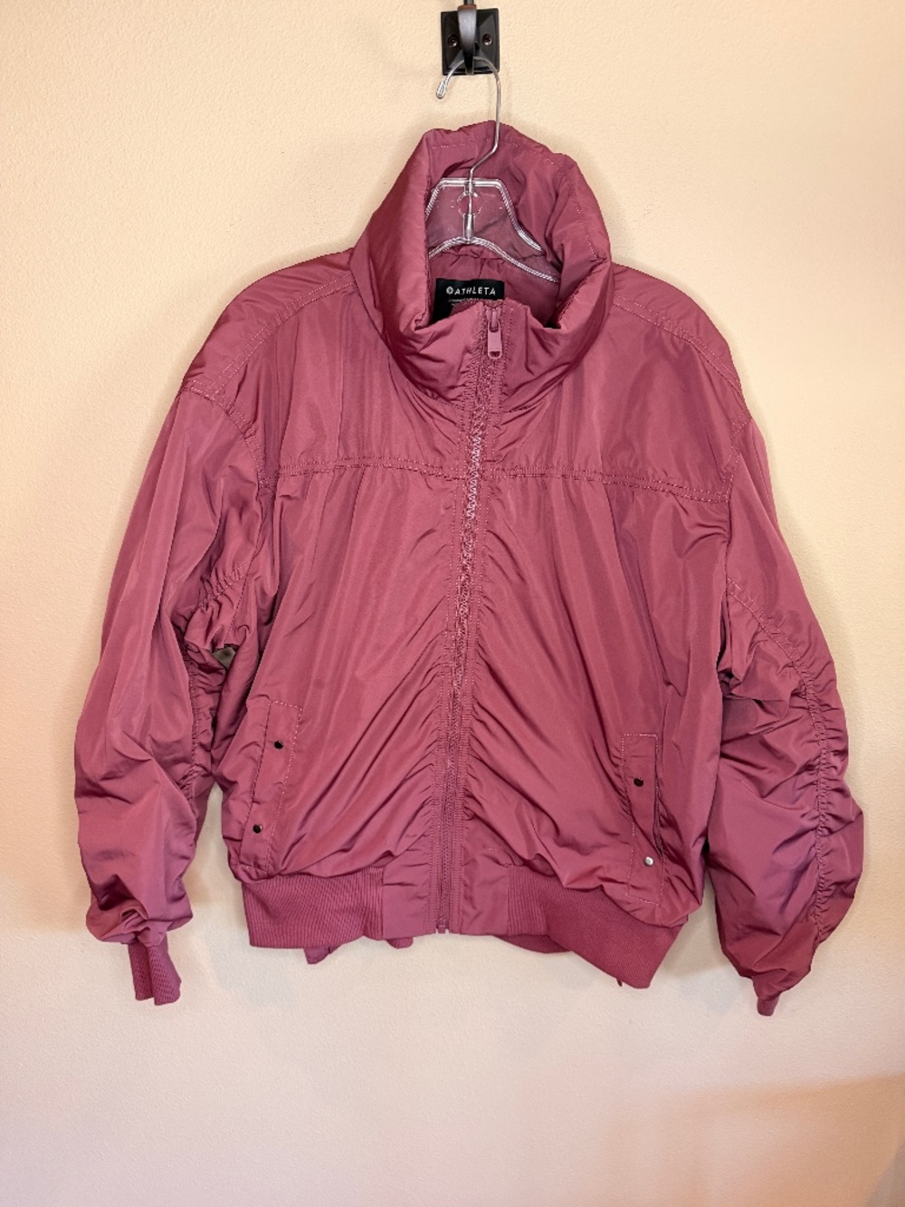 Athleta Point Reyes (Jetset) Bomber jacket Tawny Rose. XL